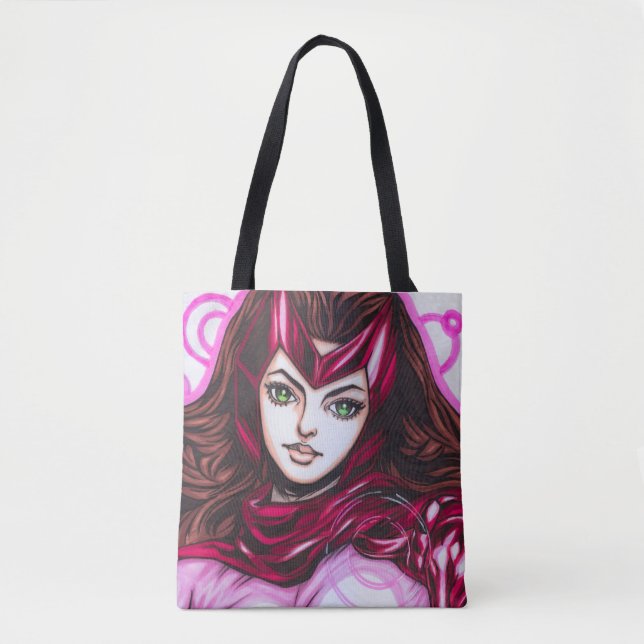 Scarlet Witch ~ Wanda Maximoff Tote Bag (Front)