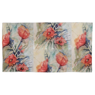 Scarlett poppy set pillowcase