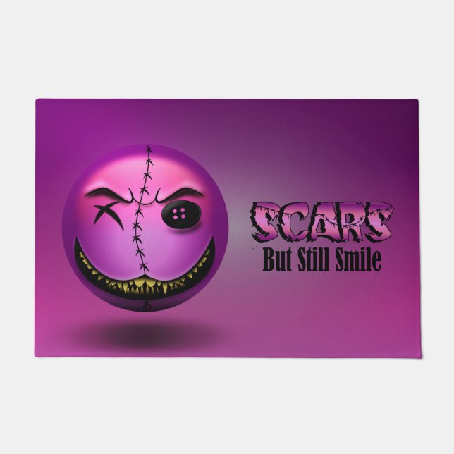 Scarmoji Pond Doormat (Front)