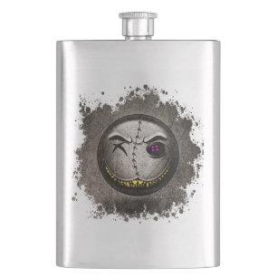 Scarmoji Vintage Blade Hip Flask