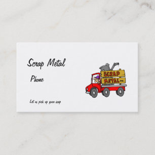 Scarp Metal Business Card