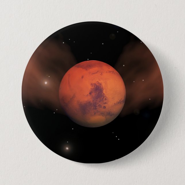 Scars of Mars 3 Inch Round Button (Front)