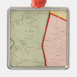 Scarsdale, White Plains, New York Metal Ornament