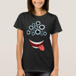 Scary Alien Monster Face Group Costume Birthday Ha T-Shirt<br><div class="desc">Scary Alien Monster Face Group Costume Birthday Halloween</div>