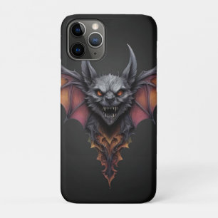 Scary Bat Ink Drawing, iPhone 11 Pro Case