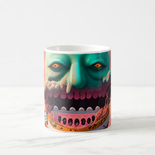 Scary boat coffee mug