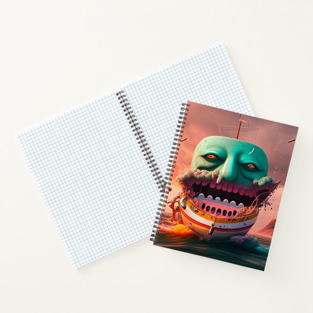 Scary boat notebook (Inside)