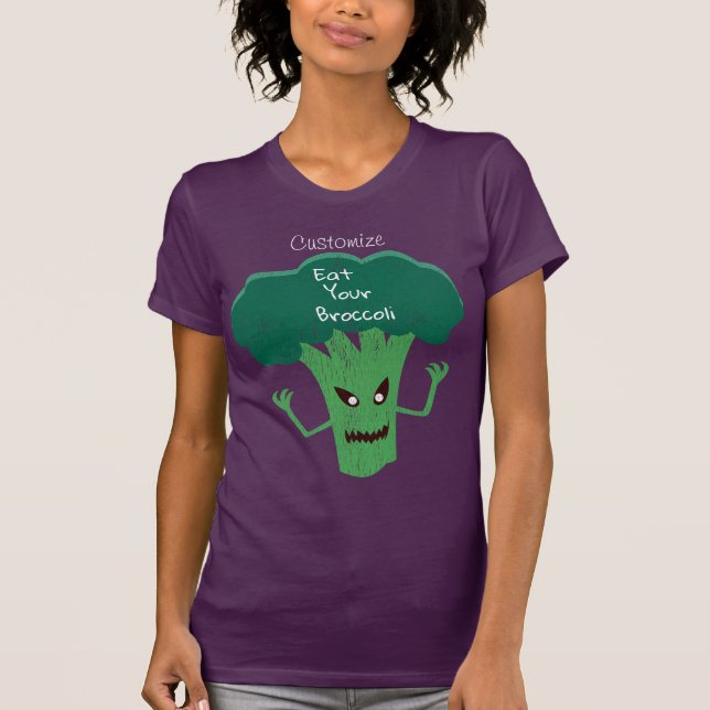 Scary Broccoli Thunder_Cove T-Shirt (Front)