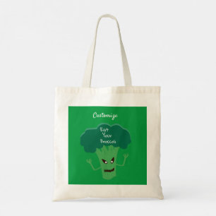 Scary Broccoli Thunder_Cove Tote Bag