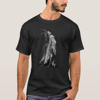 Scary Christmas  Krampus The dark spirit of the fe T-Shirt