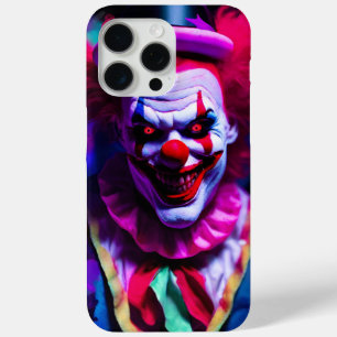 scary clown iPhone 15 pro max case