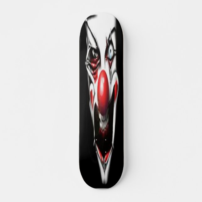 Scary Clown Skateboard (Devant)