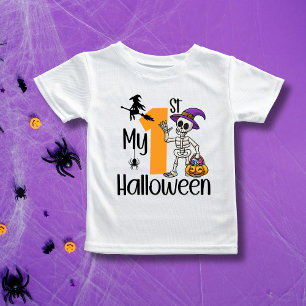 Scary Costume Gift Cute Outfit My 1st Halloween Baby T-Shirt