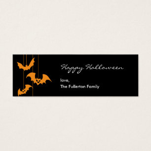 Scary Creatures Halloween Gift Tag