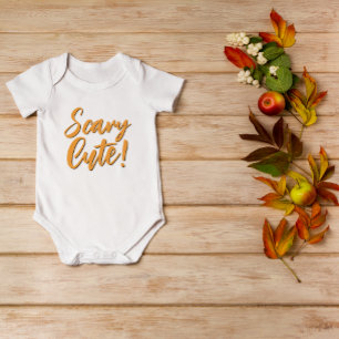 Scary Cute Halloween Baby Bodysuit