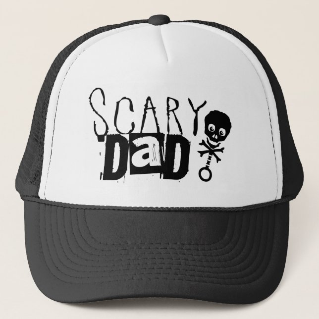 Scary Dad Trucker Hat (Front)
