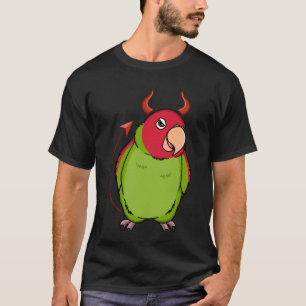 Scary Devil Costume Parrot I Cherry headed Conure T-Shirt