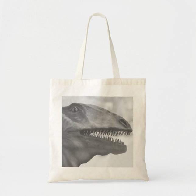 Scary Dinosaur Tote Bag (Front)