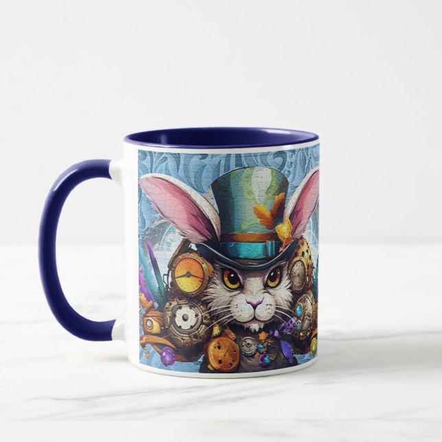 Scary Easter Bunny Mug (Left)