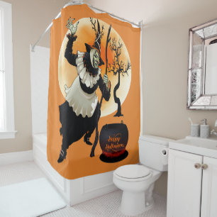 Scary Evil and Wicked Halloween Witch Cauldron