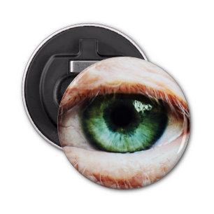 Scary Eyeball & Halloween Green Eye /spooky zombie Bottle Opener