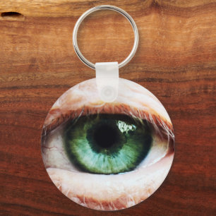 Scary Eyeball & Halloween Green Eye /spooky zombie Keychain