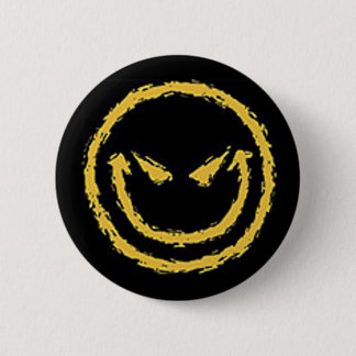 scary face 2 inch round button