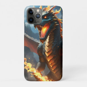 Scary Fire Breathing Dragon, iPhone 11 Pro Case