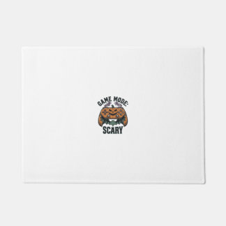 Scary Gamer Shirt Vintage Halloween Controller Art Doormat
