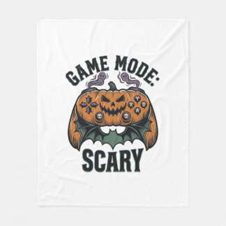 Scary Gamer Shirt Vintage Halloween Controller Art Fleece Blanket