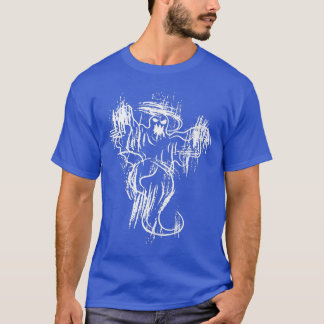 Scary ghost haunted ghost T-Shirt