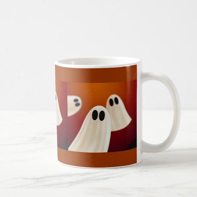 Scary Ghosts Coffee Mug (Right)