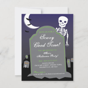 Scary Good Time Halloween Party Invite