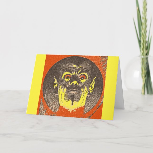 scary guy card (Front)