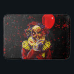 Scary Halloween Clown Horror Movie Bath Mat<br><div class="desc">Bath Mat</div>