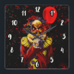 Scary Halloween Clown Horror Movie Party<br><div class="desc">Customize with any text.</div>