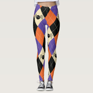 Scary Halloween Costume Black Widow Spider  Leggings