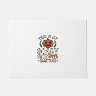 Scary Halloween Costume Pumpkin Vintage Shirt Desi Doormat