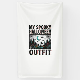 Scary Halloween Costume Vintage Graveyard Tee_1 Banner