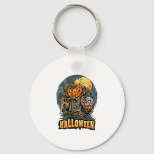 Scary Halloween  Keychain