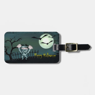 Scary Halloween Luggage Tag