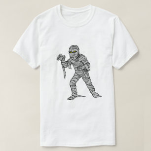 Scary Halloween Mummy T-Shirt
