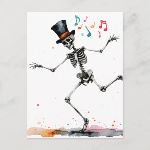 Scary Halloween Night Postcard
