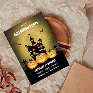 Scary Halloween Party Invitation