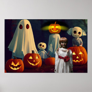 Scary Halloween. Poster