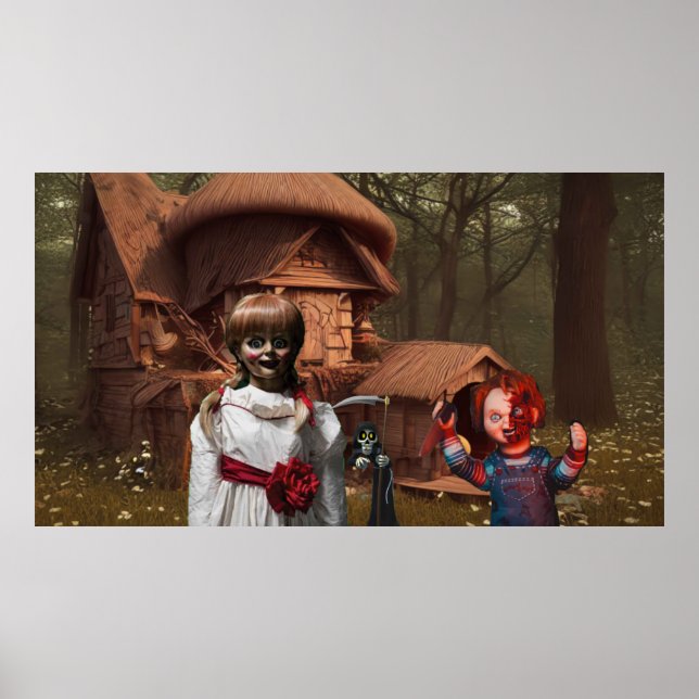 Scary Halloween. Poster (Front)