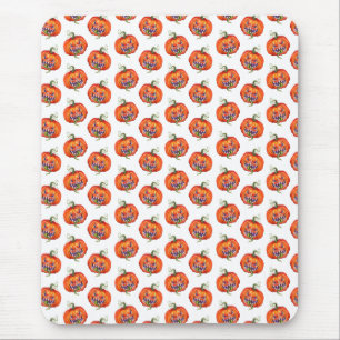 Scary Halloween pumpkin  Tank Top Mouse Pad