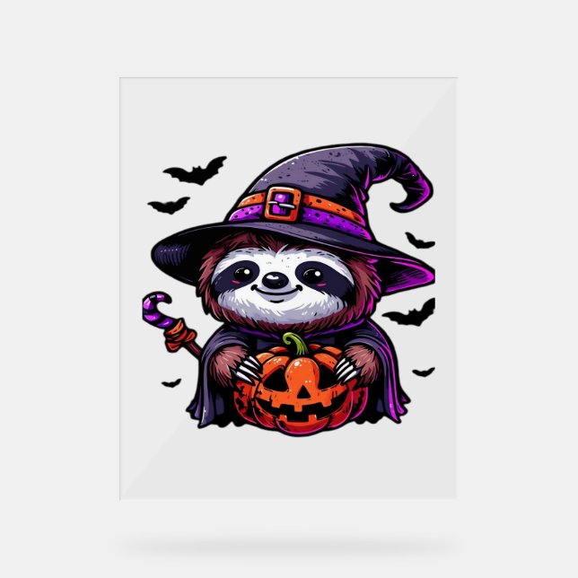 Scary Halloween Sloth Witch Costume Casquette Mer  (Recto)