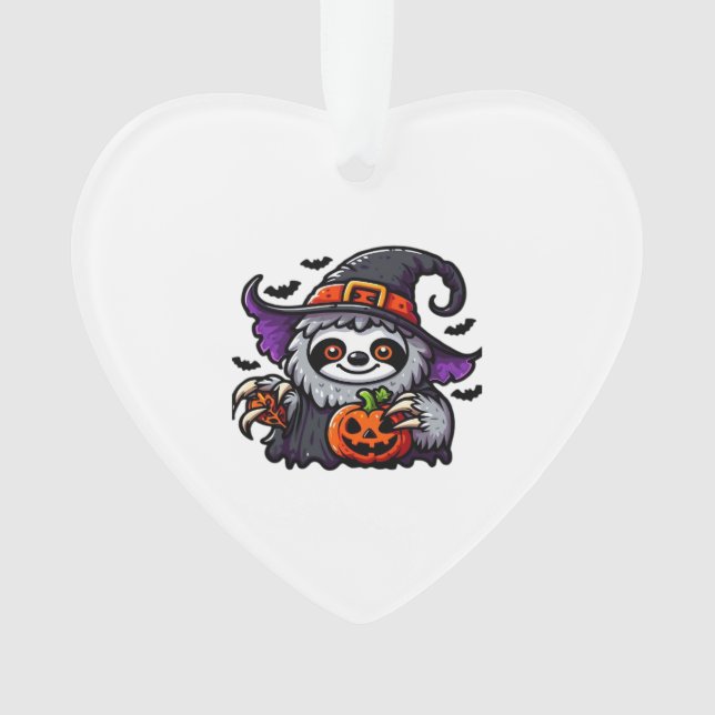 Scary Halloween Sloth Witch Costume Casquette Mer  (devant)