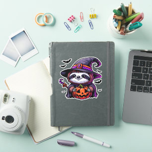Scary Halloween Sloth Witch Hat Costume Spooky Sea